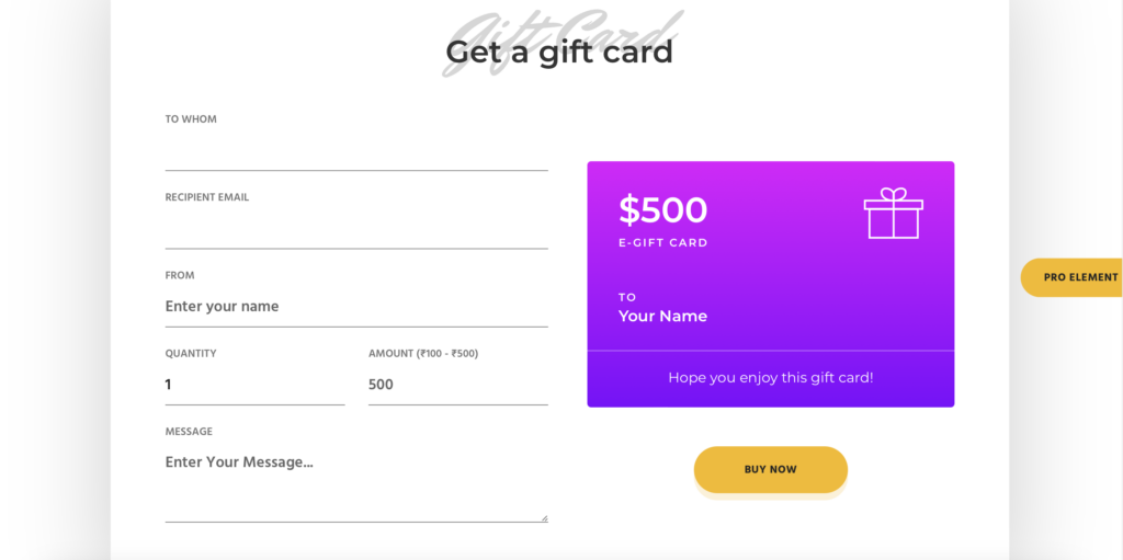 Carte cadeau Nicheaddons